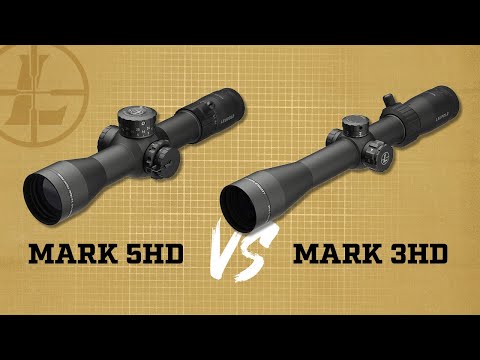Leupold Mark 5HD v Mark 3HD Riflescope