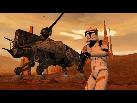 Star Wars Battlefront 2 Mod | Landing At Point Rain | Second Battle of Geonosis