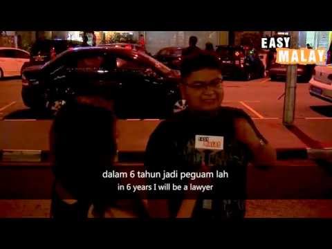 Easy Malay 2 - Where are you in 6 years? / Dimanakah anda dalam masa 6 tahun?