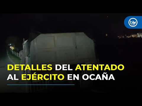 Así fue el ataque con explosivos contra el Ejército en Ocaña, Norte de Santander