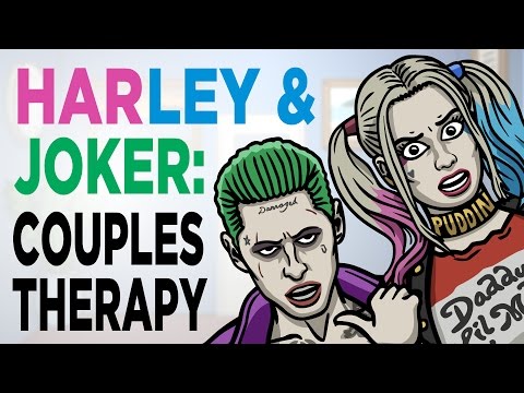 Joker a Harley na párové terapii