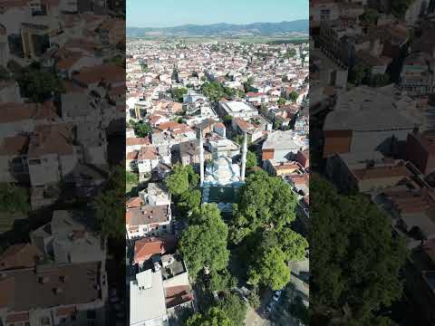 Gönen Çarşı Camii #gönen #balıkesir #camii #keşfet #drone #travel #manyas #erdek