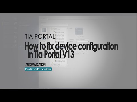How to fix device configuration  in Tia Portal V13
