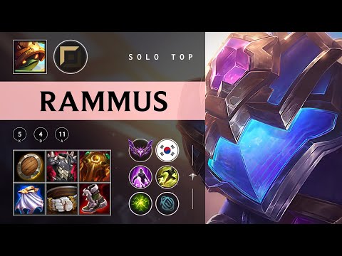 Rammus Top vs Jayce - KR Master Patch 25.24