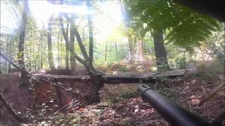 preview picture of video 'Paintball with GoPro2 at Szewnia dolna'