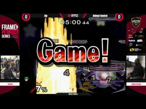 FPS2 - Animal Control (Fox) vs. Aly (Marth) - SSBM Pools