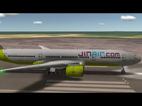 Jin air B777-200 | Jeju - Seoul Gimpo | Full Flight
