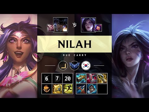 Nilah ADC vs Kai'Sa - KR Diamond Patch 25.16