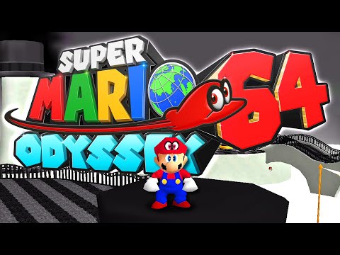 MARIO ODYSSEY, but I turned it into MARIO 64!