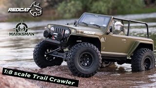 Redcat TC8 Marksman RC Crawler - 1:8 Brushed Electric Trail Crawler