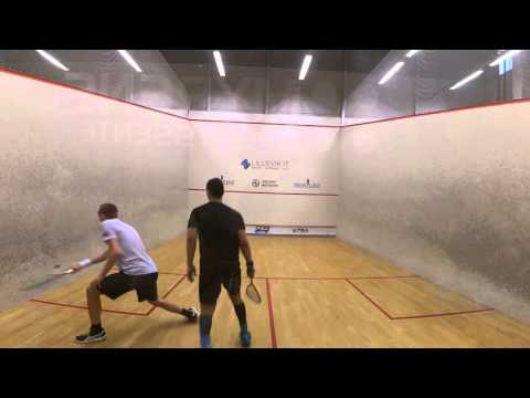Squash NM 2016 - Kvartfinale herrer - Adrian vs Trym - del 5
