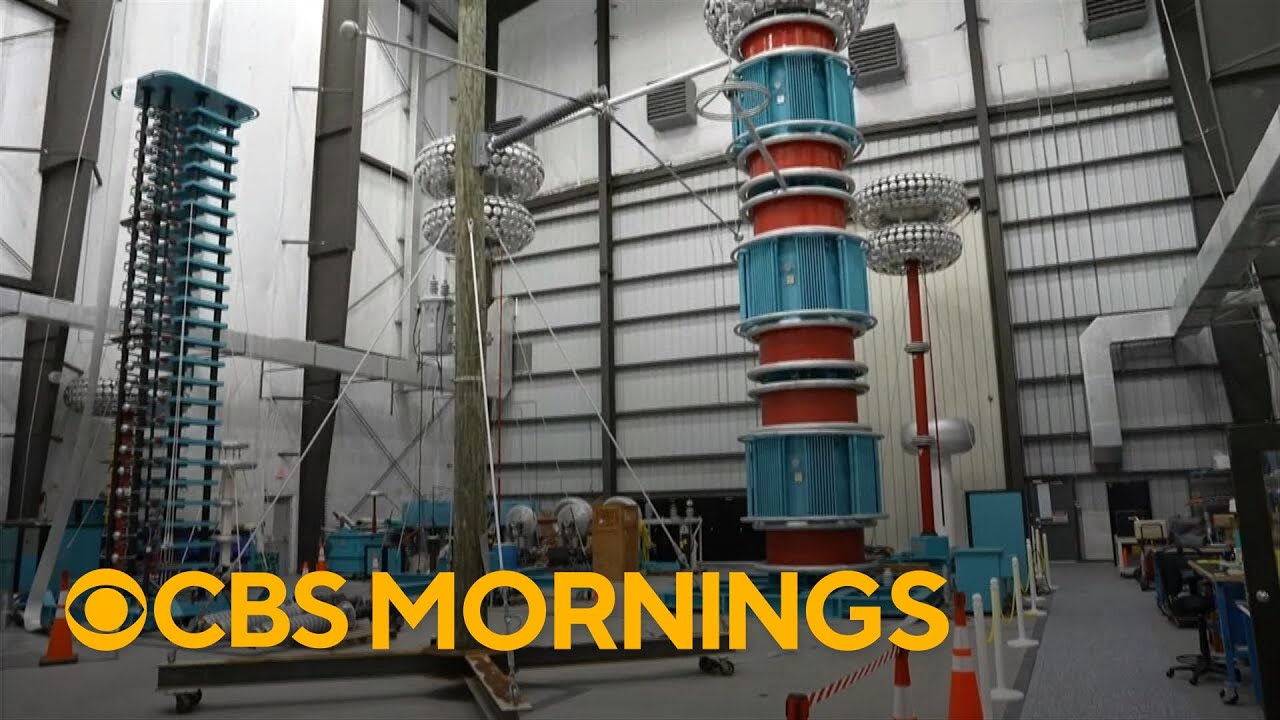 Inside a lab that is recreating lightning strikes
