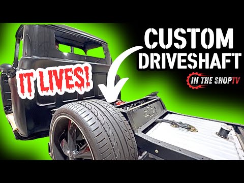 How to build a Custom DRIVESHAFT!