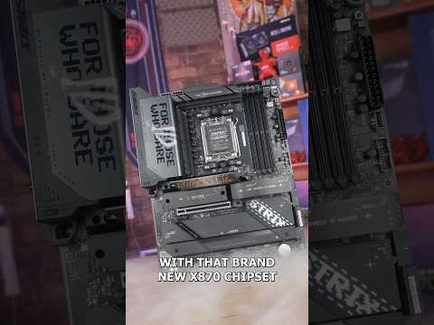 AMD X870 Motherboards Are INSANE?! | ASUS ROG Strix X870E-E Gaming WiFi Showcase