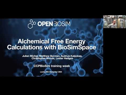 Free Energy Calculations with BioSimSpace