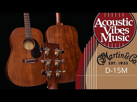 Martin D-15M [Demo and Review]  at Acoustic Vibes Music