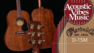 Video thumbnail for Martin D-15M [Demo and Review]  at Acoustic Vibes Music by Acoustic Vibes Music, INC.