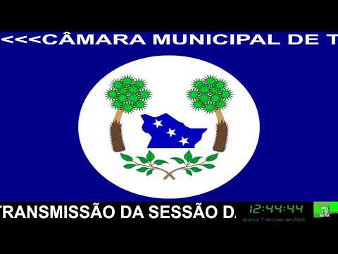 TRANSMISSÃO DA SESSÃO DA CÂMARA - TV NATIVA