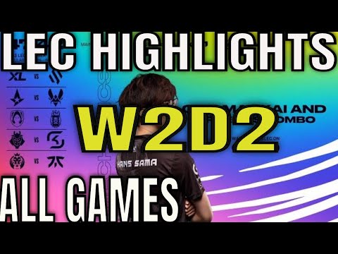 LEC Highlights ALL GAMES W2D2 Summer 2023 | Week 2 Day 2