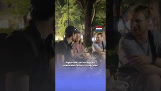 Người Hà Lan bất ngờ về menu MacDonal's ở Việt Nam