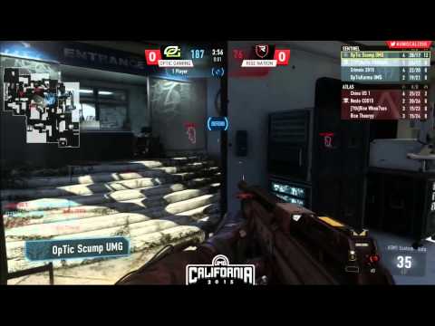 Optic Gaming  vs Rise Nation Game 1 2015 UMG Cali