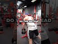 Try this unique exercise for even more activation in your traps! 💪🏼