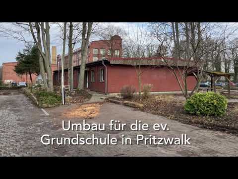 Umbau in der ev. Grundschule in Pritzwalk