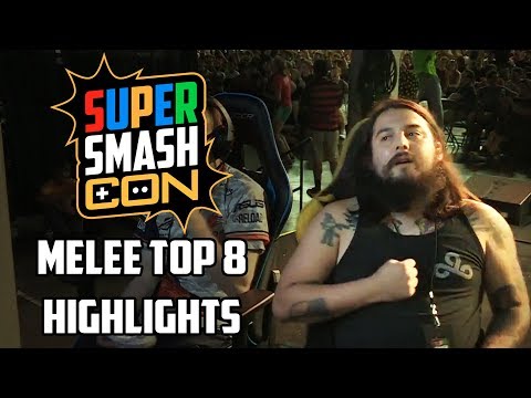 Super Smash Con Top 8 Melee Highlights - The Beak is At Its Peak - By Roblee