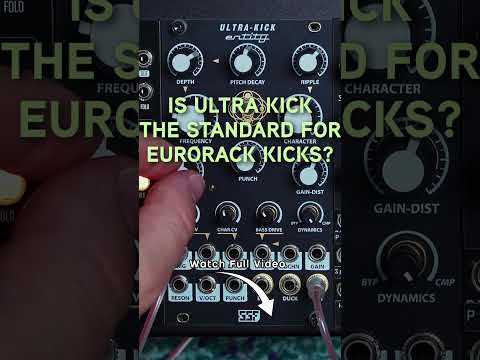Is Ultra Kick the Standard for Eurorack Kicks?