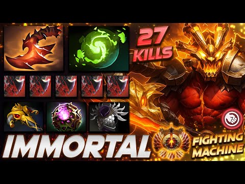 Axe Berserker Tank Mode 27 Kills - Dota 2 Pro Gameplay [Watch & Learn]