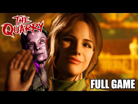 THE QUARRY - FULL GAME HORROR SCARY WALKTHROUGH!!!