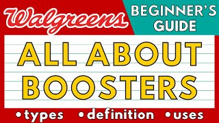 All About Walgreens' Boosters |  HOW TO by The Clearance Scanner