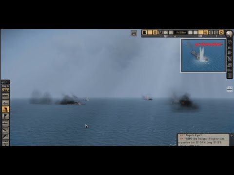 Silent Hunter 5  - How to plot an intercept course, attack and destroy a convoy