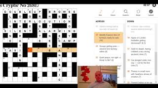 Mark solves the Times 30 August