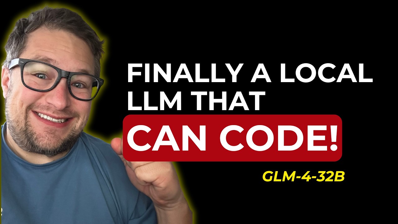 This IS the best Local LLM for Coding Right Now | GLM-4-32B