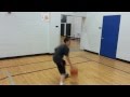 Banks Basketball-Shay Lusky working hard 