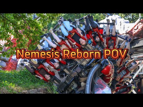 Nemesis Reborn - Alton Towers - 4K Front Row POV (2025)