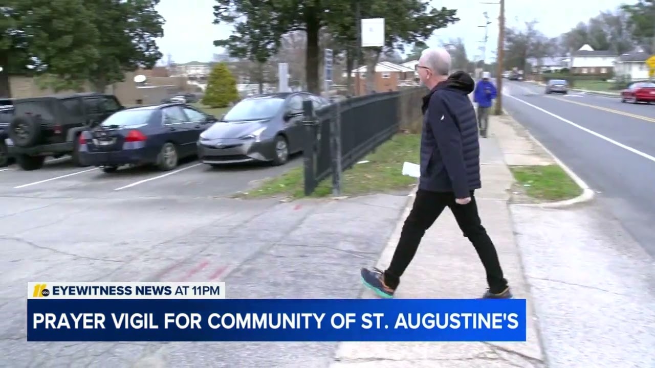 Saint Augustine's holds candlelight vigil amid financial woes