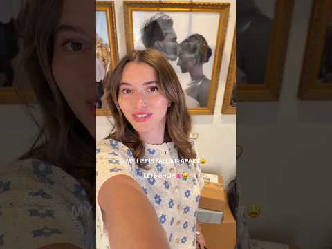 Me 🤝 retail therapy #moving #shoppingvlog #madeleine