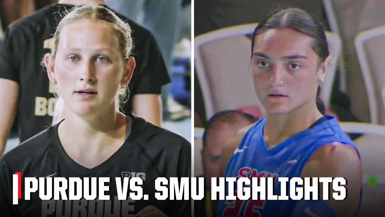 No. 14 Purdue Boilermakers vs. No. 8 SMU Mustangs | Full Match Highlights | ESPN College Volleyball
