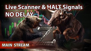 🌊Live Scanner and Day Trade Ideas, NO DELAY. Morning Gappers Momentum and Halt Scanner 08/18/2026