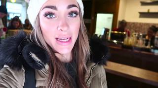 Harrods UK blogger shopping and hot tea vlog