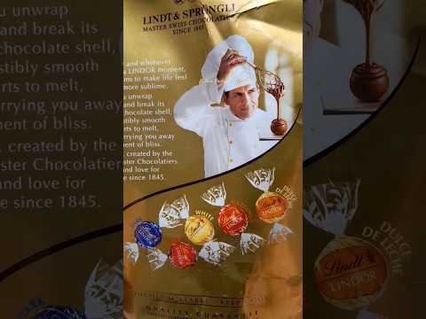 Lindt LINDOR Assorted Chocolate Truffles #chocolate #shorts #somelotsofchocolate