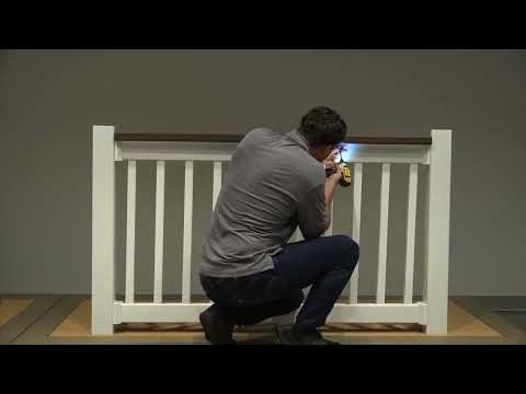 How to Install RDI Finyl Line Vinyl Railing – Deck Top Level and Stair