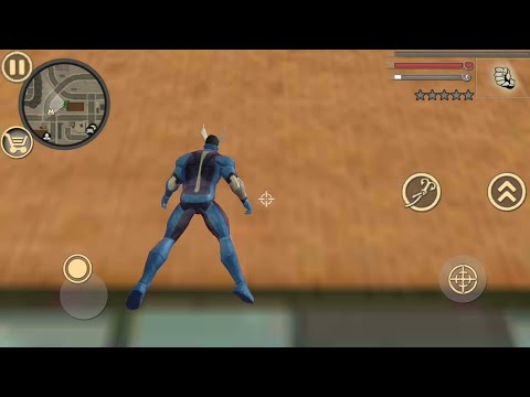 Rope Hero Vice Town #68 Climbing Wall Jump (Naxeex LLC) Android Gameplay HD