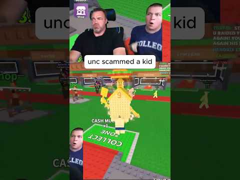 unc scammed a kid