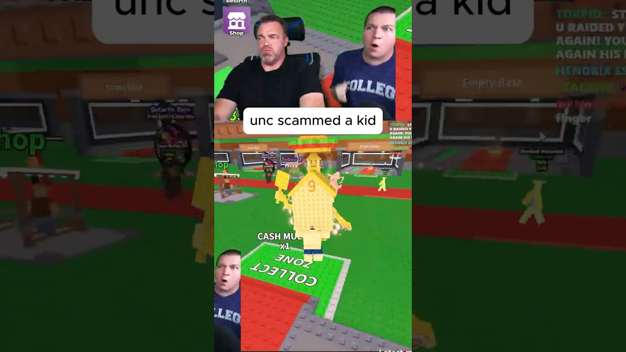 unc scammed a kid