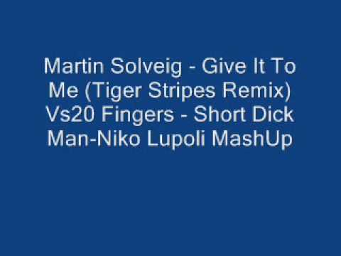 Martin Solveig   Give It To Me Tiger Stripes RemixVs20 Fingers   Short Dick Man Niko Lupoli MashUp