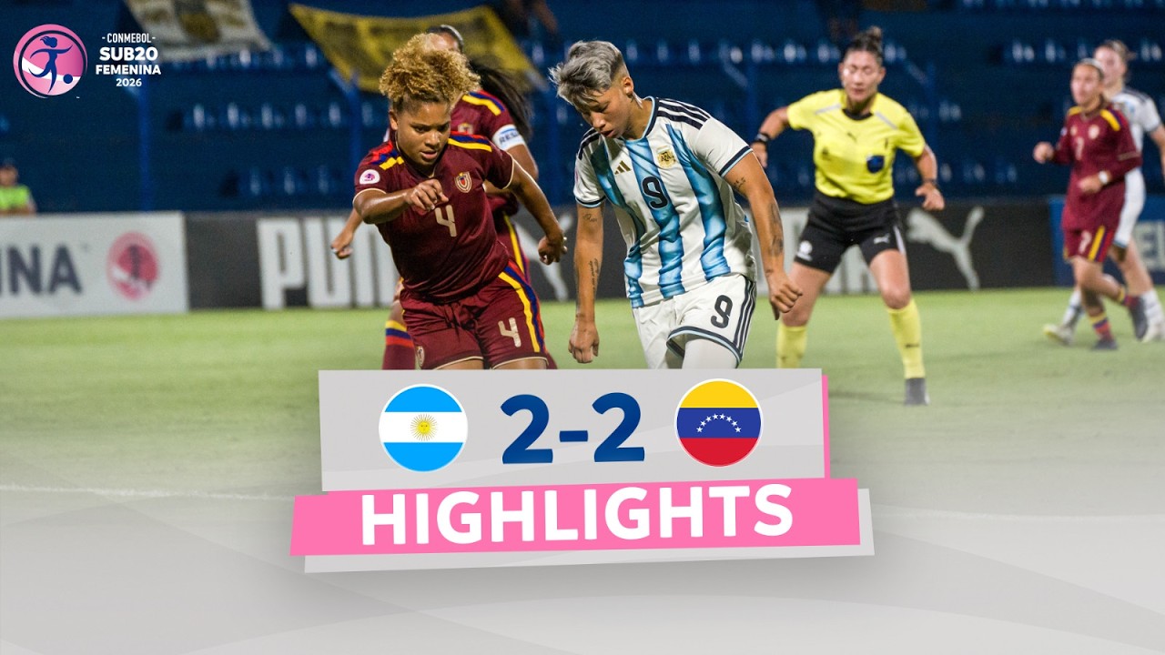 Argentina U20 vs Venezuela U20 Highlights