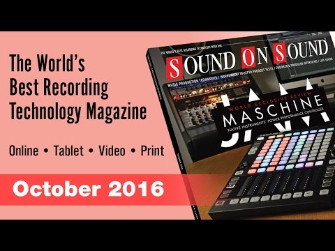 Free Download Sound On Sound October 2016 PDF